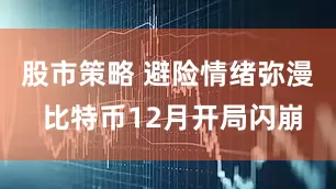 股市策略 避险情绪弥漫 比特币12月开局闪崩